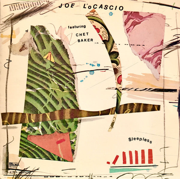 JOE LoCASIO featuring CHET BAKER - SLEEPLESS - [small clipped corner] PAUSA 7200 LP