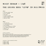 WOODY HERMAN - SECOND HERD LIVE IN HOLLYWOOD 1948 - Stan Getz - Shorty Rogers - Serge Chaloff - Soot Sims QUEEN - 37 - LP