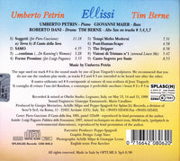 UMBERTO PETRIN - TIM BERNE - ELLISSI - SPLASCH - 806 - CD