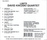 DAVID KIKOSKI - 4tet -  LIMITS - CRISSCROSS - 1284 - CD