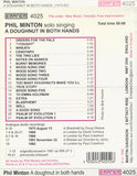 PHIL MINTON - A DOUGHNUT IN BOTH HANDS SOLO SINGING - EMANEM - 4025 - CD