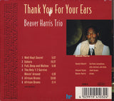 Beaver Harris Trio - Hamiet Bluiett - Vincent Taylor - Thank You For Your Ears - Dizim 4103 CD