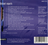 VARIOUS ARTISTS - DISTANT REPORTS: JAZZ FROM NORTH NORWAY - GEMINI  - 103 - CD [sampler]