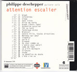 PHILIPPE DESCHEPPER - ATTENTION ESCALIER - EMOUVANCE - 1004 - CD