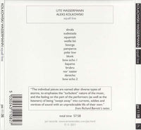 UTE WASSERMANN -  ALEKS KOLKOWSKI  - SQUALL LINE - PSI - 1108 - CD