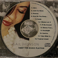 GAIL JHONSON - KEEP THE MUSIC PLAYING - PHILLYTHEKID 7139 CD