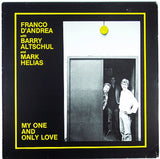 FRANCO D'ANDREA - MARK HELIAS - BARRY ALTSCHUL - MY ONE and ONLY LOVE - RED - 201 - [line cut] LP