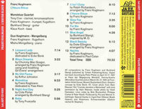 FRANZ KOGLMANN - L'HEURE BLEUE -includes - MISHA MENGELBERG - TONY COE - HATART - 6093 CD