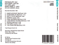 RON MCCLURE - Quintet -  INNER ACCOUNT - STEEPLECHASE - 31329 - CD