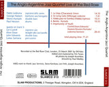 THE ANGLO ARGENTINE JAZZ QUARTET - LOL COXHILL - ELTON DEAN - GEORGE HASLAM - LIVE AT RED ROSE - SLAM - 313 - CD