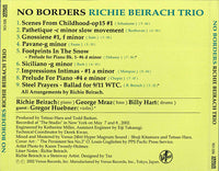 RICHIE BEIRACH - NO BORDERS - VENUS - 35305 CD