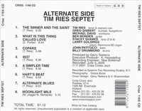TIM RIES - ALTERNATE SIDE - CRISSCROSS - 1199 - CD