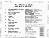 TIM RIES - ALTERNATE SIDE - CRISSCROSS - 1199 - CD
