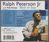 RALPH PETERSON - BACK TO STAY - SIROCCO - 1006 - CD