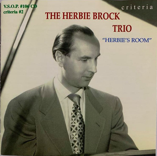 HERBIE BROCK - Trio - HERBIE'S ROOM - VSOP - 106 - CD