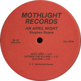 STEPHEN ROANE - APRIL NIGHT - MOTHLIGHT - 31 - LP