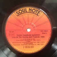TEDDY CHARLES - LIVE AT VERONA - SOULNOTE - 121183 - LP