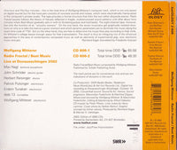 WOLFGANG MITTERER - RADIO FRACTAL/BEAT MUSIC - Donaueschingen 2002 - HATOLOGY 606 CD