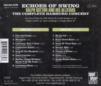 RALPH SUTTON - Echoes of Swing - COMPLETE HAMBURG CONCERT (2CDS) - NAGELHEYER - 38 CD