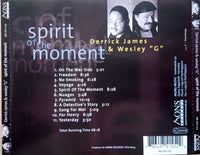 DERRICK JAMES - SPIRIT OF THE MOMENT - MONS - 874322 - CD