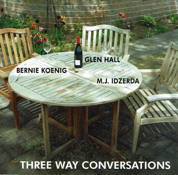 BERNIE KOENIG - GLEN HALL - M. J. IDZERDA - THREE WAY CONVERSATION - SLAM 580 CD
