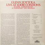 GLENN ZOTTOLA - LIVE AT CONDONS - DREAMSTREET - 105 - LP