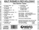 KNUT RIISNAES and RED HOLLOWAY - GEMINI TWINS - GEMINI - 75 - CD