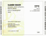 VLADIMIR TARASOV - ATTO 3 DRUM THEATRE - SONORE - 3 - CD