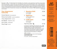 THEO JORGENSMANN - FELLOWSHIP - includes Charlie Mariano - Karl Berger - Kent Carter - HATOLOGY - 616 CD