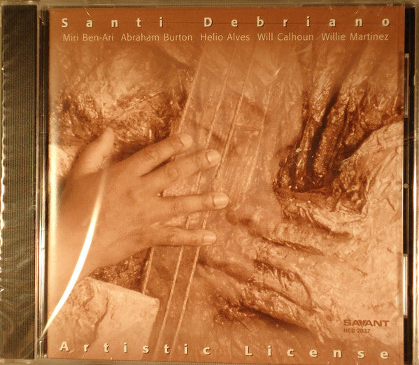 SANTI DEBRIANO - ARTISTIC LICENSE - SAVANT - 2037 - CD