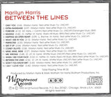 MARILYN HARRIS - BETWEEN THE LINES - WRIGHTWOOD 1508 CD