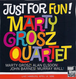 MARTY GROSZ 4tet - JUST FOR FUN - NAGELHEYER - 39 CD