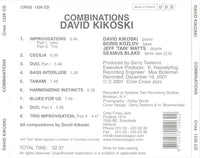 DAVID KIKOSKI - COMBINATION - CRISSCROSS - 1226 - CD