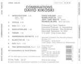 DAVID KIKOSKI - COMBINATION - CRISSCROSS - 1226 - CD