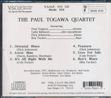 PAUL TOGAWA - 4TET - GABE BALTAZAR - 6/57 - VSOP - 51 - CD