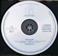 GREG MARVIN - TAKING OFF! - Tom Harrell - George Cables - Joe Locke - TIMELESS - 348 - CD