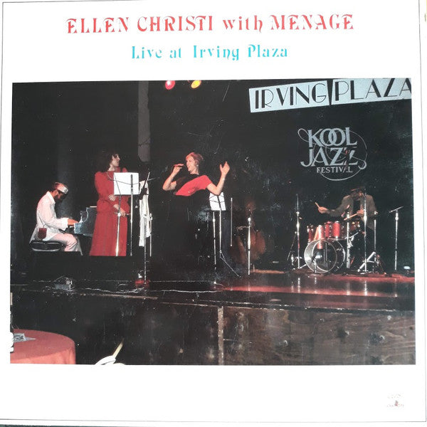 ELLEN CHRISTI - LIVE AT IRVING PLAZA - SOULNOTE - 1097 - LP