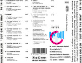 HANS KOLLER - OUT ON THE RIM - INANDOUT - 7014 - CD