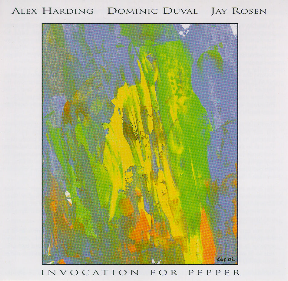 Alex Harding - Dominic Duval - Jay Rosen - Invocation for Pepper - CIM ...