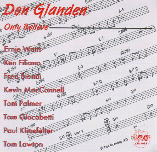 Don Glanden - Only Believe - CJR 1093