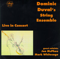 Dominic Duval's String Ensemble - Live in Concert - CJR 1097
