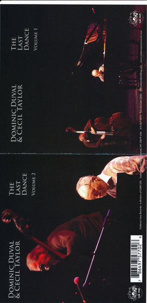 Cecil Taylor - Dominic Duval - The Last Dance Vol 1 and 2 - CJR 1229/1230