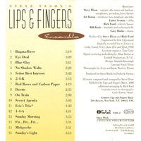 STEVE ELSON - LIPS + FINGERS - OPENMINDS - 2406 CD