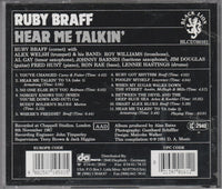 RUBY BRAFF - HEAR ME TALKIN’ - BLACKLION - 760161 - CD