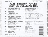 GEORGE COLLIGAN - Past Present and Future - Criss Cross 1262 CD
