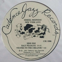 JEMEEL MOONDOC AND MUNTU - NEW YORK LIVE - CADENCE JAZZ 1006 LP