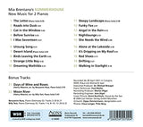 Mia Brentano's SUMMERHOUSE - New Music For 2 Pianos - Billy Test - Benyamin Nuss -MONS 874700 CD