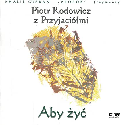 PIOTR RODOWICZ - ABY ZYC - GOWI - 42 - CD