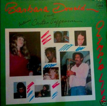 BARBARA DONALD - OLYMPIA LIVE - CADENCE JAZZ 1011 - LP