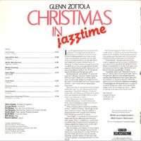 Glenn Zottola - Christmas in Jazztime - Dreamstreet 110 LP